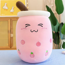 Load image into Gallery viewer, 24cm-70cm Fruit Bubble Tea Cup Stuffed Plush Toy Collection
