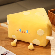 Load image into Gallery viewer, 20cm-50cm Cute Plush Cheese Toys With Little Animals On Top
