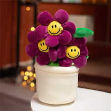 Load image into Gallery viewer, 30cm Sunflower Flowerpot Plush Decoration With Cute Faces
