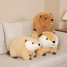 Load image into Gallery viewer, 45cm/60cm Beaver Wild Animal Plush Toys Stuffed Dolls
