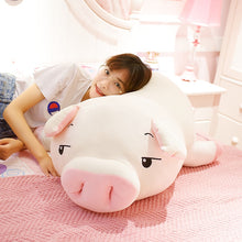 Load image into Gallery viewer, 40cm-75cm Squishy Pig Stuffed Doll Laying Down Plush
