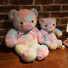 Load image into Gallery viewer, 30cm/50cm Rainbow Creative Light Up LED Teddy Bear Stuffed Animals
