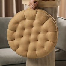 Load image into Gallery viewer, 38cm Cream Sandwich Biscuits Shaped Soft Stuffed Throw Pillows
