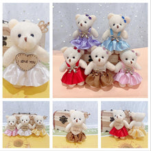 Load image into Gallery viewer, 10cm 6Pcs Teddy Bear Plush Toys In Many Different Clothes
