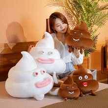 Load image into Gallery viewer, 25cm-55cm Simulation Poop Plush Toys Cushion Soft Stuffed Dolls
