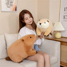 Load image into Gallery viewer, 45cm/60cm Beaver Wild Animal Plush Toys Stuffed Dolls
