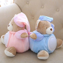 Load image into Gallery viewer, 25cm Kawaii Teddy Bear Wearing PJs Light Plush Dolls
