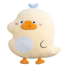 Load image into Gallery viewer, 40cm-55cm Cute Kawaii Animal Plush Toys Including Sea Lion, Crab, Baby Duck, Baby Penguin, Unicorn, Elephant, Pig, Duck, Cat Fox, Banana, Rabbit, Goose, Mushroom, Lion and Carrot Designs
