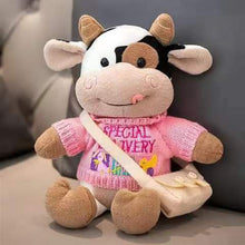 Load image into Gallery viewer, 26cm Cartoon Cow Plush Doll With Many Different Outfits
