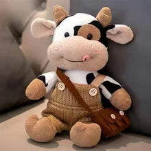 Load image into Gallery viewer, 26cm Cartoon Cow Plush Doll With Many Different Outfits
