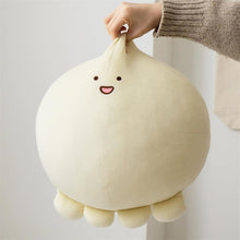 Load image into Gallery viewer, 40cm Squishy White Round Octopus Doll Toy 
