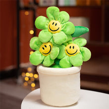 Load image into Gallery viewer, 30cm Sunflower Flowerpot Plush Decoration With Cute Faces
