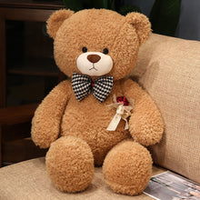 Load image into Gallery viewer, 80cm/100cm Rose Flower Gentleman Teddy Bear Large Plush Toys
