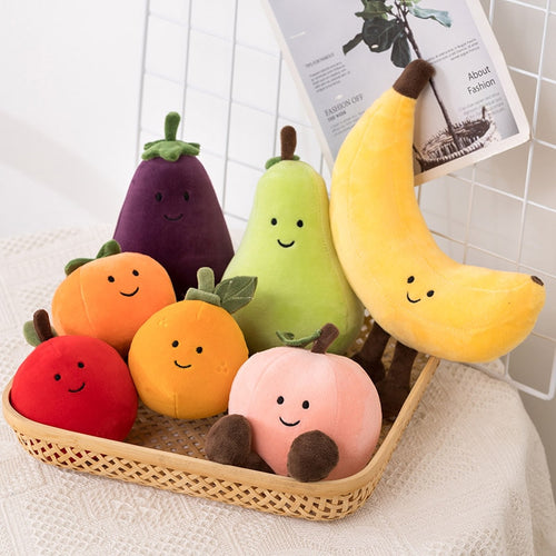 20cm Fruit & Other Foods Soft Pillow Plush Dolls