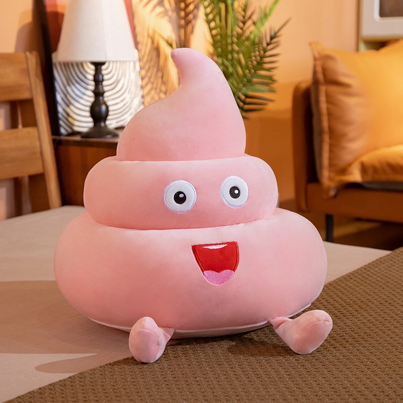 25cm-55cm Simulation Poop Plush Toys Cushion Soft Stuffed Dolls