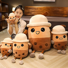 Load image into Gallery viewer, 50cm-100cm Giant Kawaii Boba Plush Toys &amp; Bubble Tea Plushies
