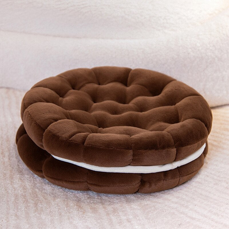 Creative Biscuits Shaped Plush Pillow & Cushions