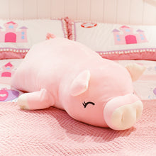 Load image into Gallery viewer, 40cm-75cm Squishy Pig Stuffed Doll Laying Down Plush
