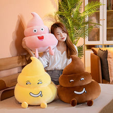 Load image into Gallery viewer, 25cm-55cm Simulation Poop Plush Toys Cushion Soft Stuffed Dolls
