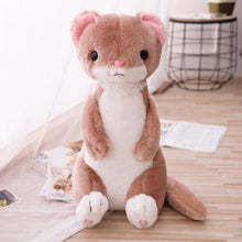 Load image into Gallery viewer, 50cm Sweet Brown Ferret Plush Toy Soft Stuffed Cartoon Animal
