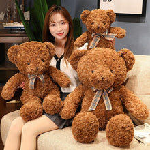 Load image into Gallery viewer, 40cm/60cm/80cm Cute Soft Kawaii Bowknot Teddy Bear Plush Toys
