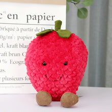 Load image into Gallery viewer, 22cm/35cm Lovely Strawberry &amp; Pineapple Fruit Food Plushies
