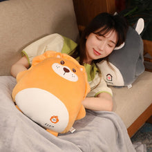 Load image into Gallery viewer, 40cm Cute Lovely Cartoon Round Animal Handwarmer 3 In 1 Blanket
