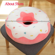 Load image into Gallery viewer, 38cm/58cm Vibrant Donut Plush Pillow Cushions in Different Colours
