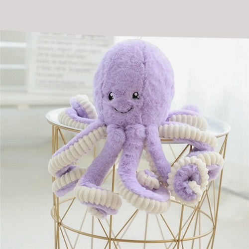 Cute Octopus Plush Toy - Purple