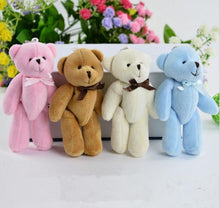 Load image into Gallery viewer, 11cm Teddy Bear With Bow Tie Soft Plush Toys
