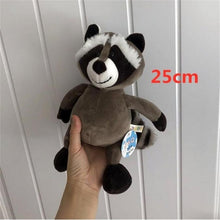 Load image into Gallery viewer, 25cm Soft Animal World Plush Toy - Racoon
