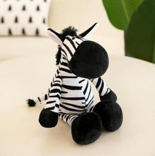 Load image into Gallery viewer, 25cm Soft Animal World Plush Toy - Zebra
