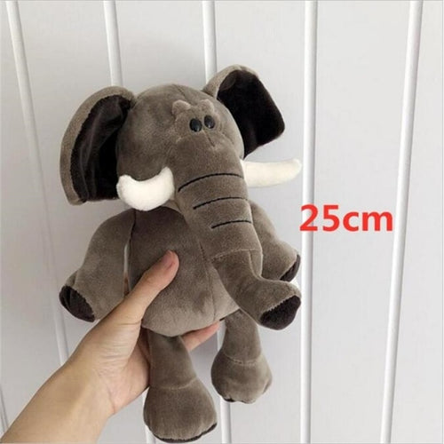 25cm Soft Animal World Plush Toy - Elephant 